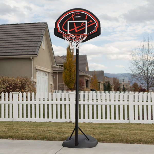 Lifetime Adjustable Portable FullSize Basketball Hoop & Reviews